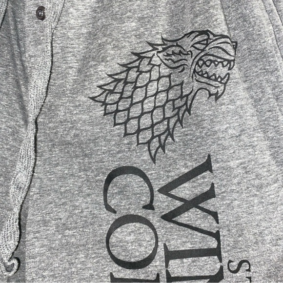 Winter Is Coming Gray Joggers - Picture 5 of 5